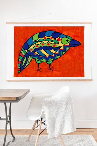 Lara Kulpa Bird Art Print And Hanger