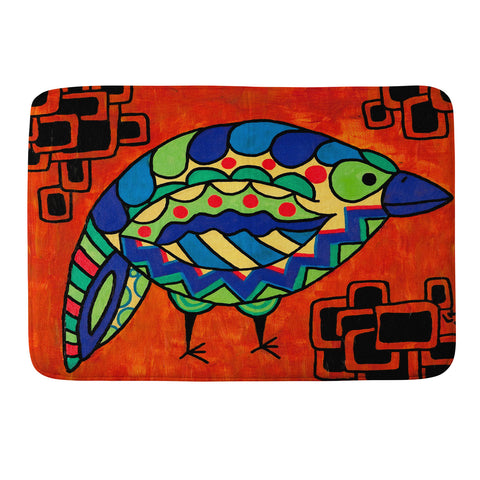 Lara Kulpa Bird Memory Foam Bath Mat