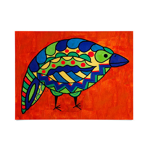 Lara Kulpa Bird Poster