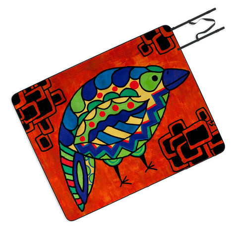 Lara Kulpa Bird Picnic Blanket