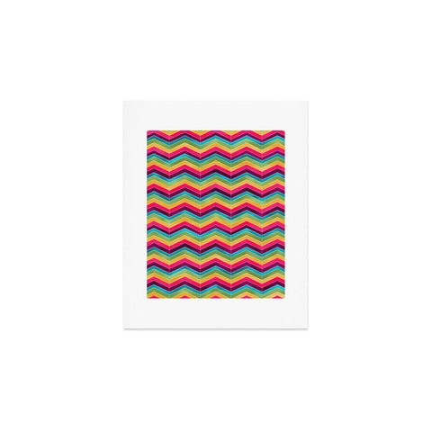 Lara Kulpa Chevron Brights Art Print