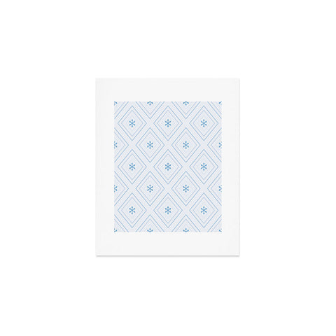 Lara Kulpa Diamonds In The Snow Art Print