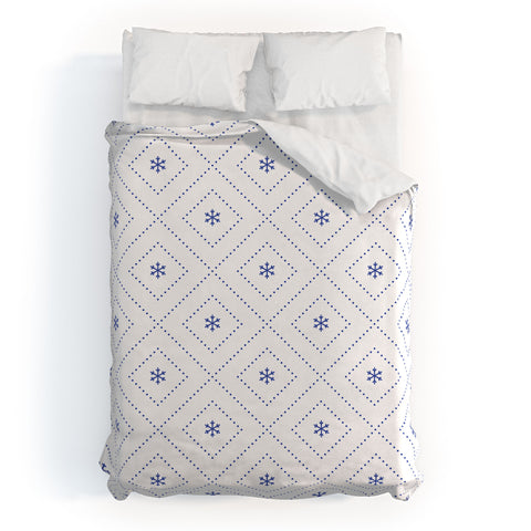 Lara Kulpa Dreamy Classic Blue Duvet Cover