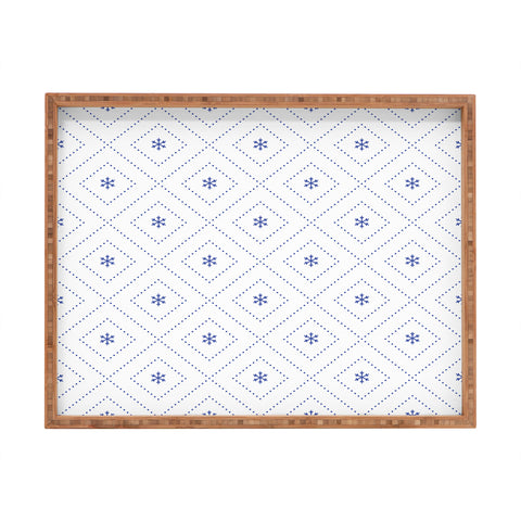 Lara Kulpa Dreamy Classic Blue Rectangular Tray