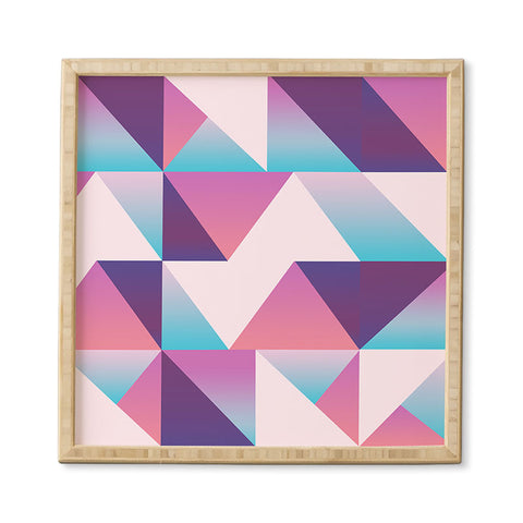 Lara Kulpa Geo Holo 1 Framed Wall Art