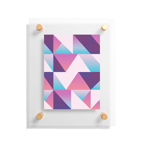 Lara Kulpa Geo Holo 1 Floating Acrylic Print