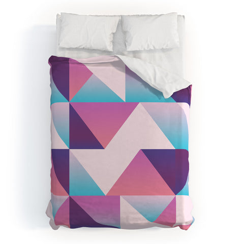Lara Kulpa Geo Holo 1 Duvet Cover