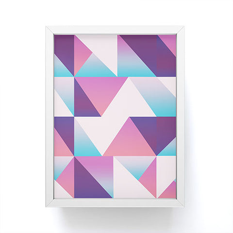 Lara Kulpa Geo Holo 1 Framed Mini Art Print