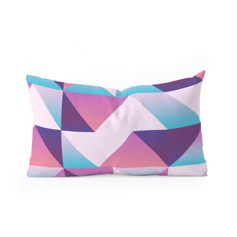 Lara Kulpa Geo Holo 1 Oblong Throw Pillow