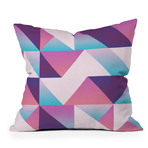Lara Kulpa Geo Holo 1 Throw Pillow