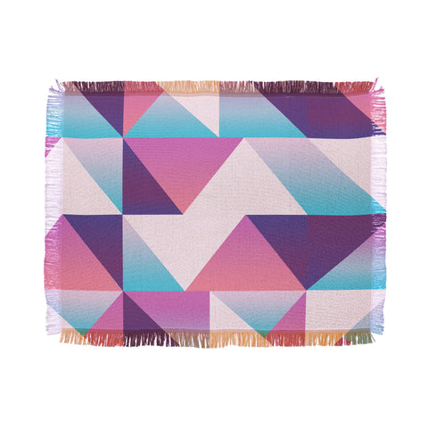 Lara Kulpa Geo Holo 1 Throw Blanket