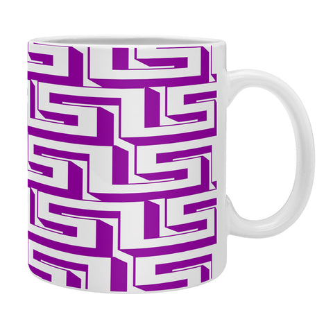 Lara Kulpa Greeky Magenta Coffee Mug