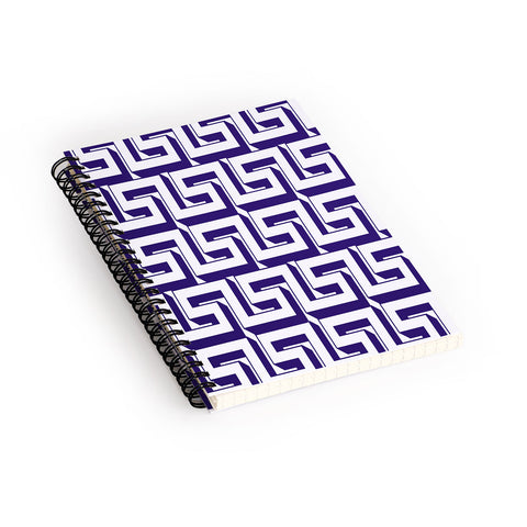 Lara Kulpa Greeky Navy Spiral Notebook