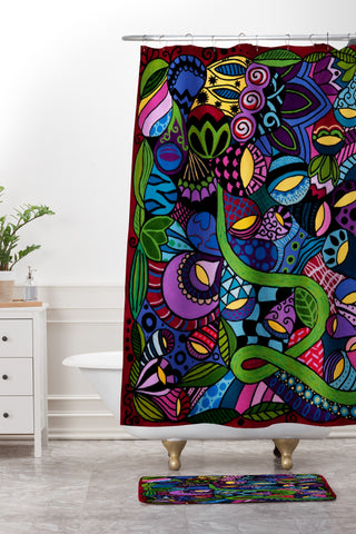 Lara Kulpa Grow Shower Curtain And Mat