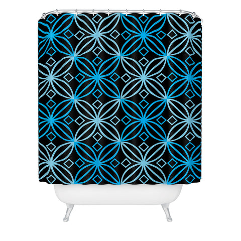 Lara Kulpa Icy Night Shower Curtain