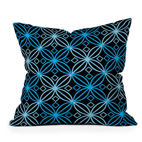 Lara Kulpa Icy Night Throw Pillow