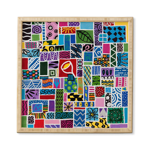 Lara Kulpa Love In Chaos Framed Wall Art