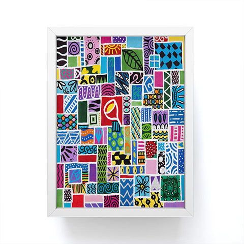 Lara Kulpa Love In Chaos Framed Mini Art Print