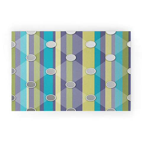 Lara Kulpa Mardi Gras Mod Quilting Welcome Mat