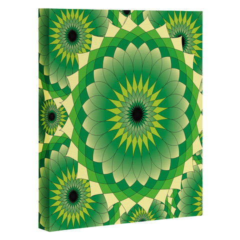 Lara Kulpa Mellow Grellow Lotus Art Canvas