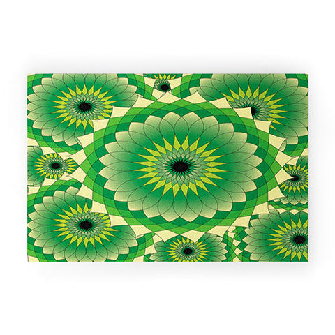 Lara Kulpa Mellow Grellow Lotus Welcome Mat