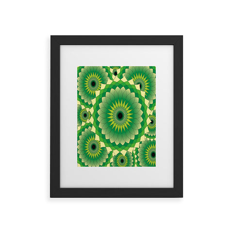 Lara Kulpa Mellow Grellow Lotus Framed Art Print