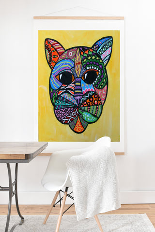 Lara Kulpa Mister Kitty Art Print And Hanger
