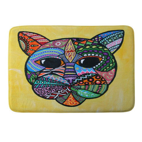 Lara Kulpa Mister Kitty Memory Foam Bath Mat