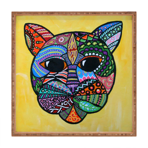 Lara Kulpa Mister Kitty Square Tray