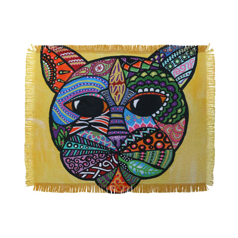 Lara Kulpa Mister Kitty Throw Blanket