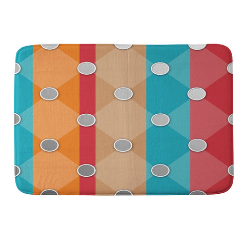 Lara Kulpa Mod Quilting Memory Foam Bath Mat