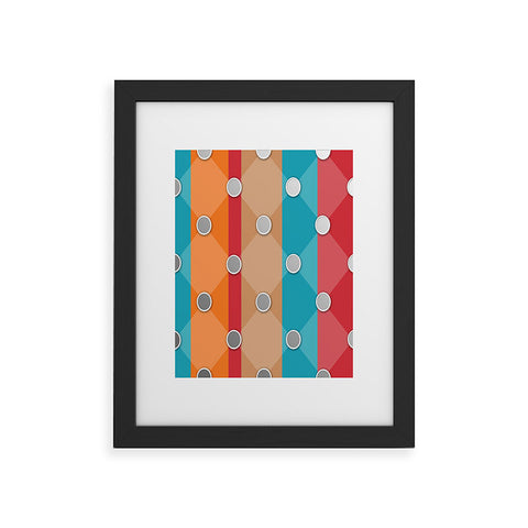 Lara Kulpa Mod Quilting Framed Art Print