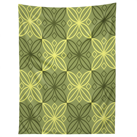 Lara Kulpa Olive Sun Tapestry