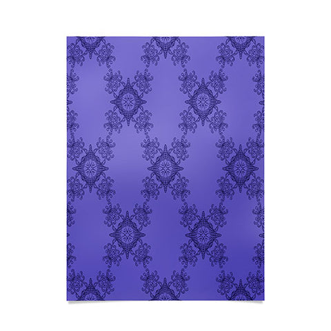 Lara Kulpa Ornamental Purple Poster