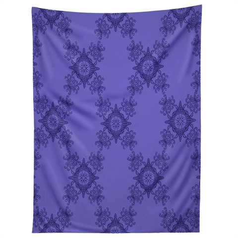 Lara Kulpa Ornamental Purple Tapestry