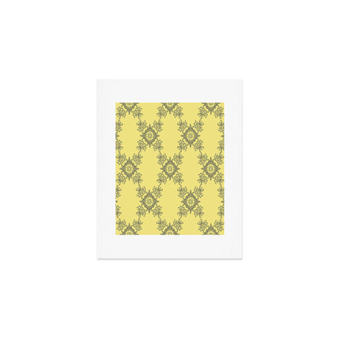 Lara Kulpa Ornamental Yellow Art Print