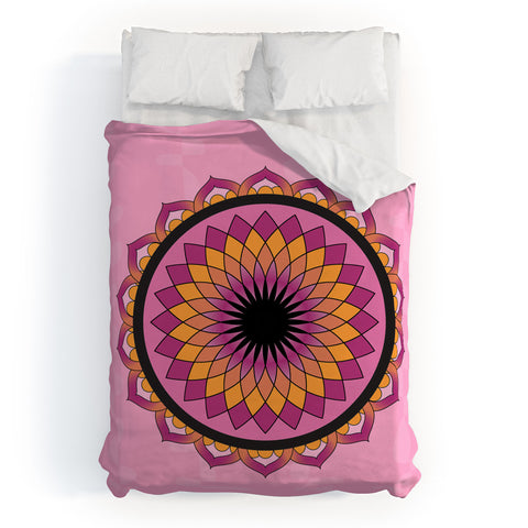 Lara Kulpa Pinora Lotus Duvet Cover