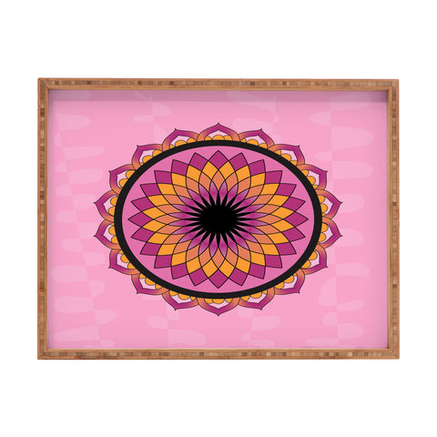 Lara Kulpa Pinora Lotus Rectangular Tray