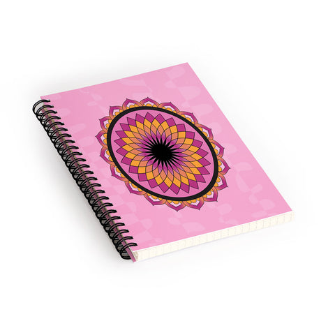 Lara Kulpa Pinora Lotus Spiral Notebook