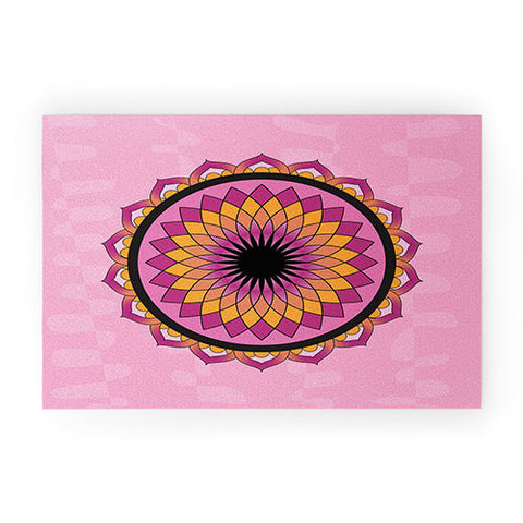 Lara Kulpa Pinora Lotus Welcome Mat