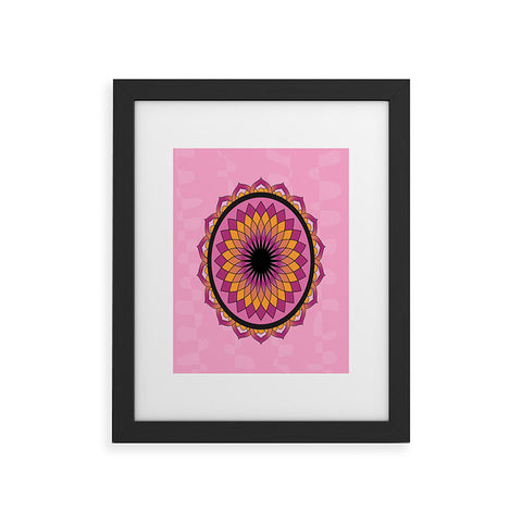 Lara Kulpa Pinora Lotus Framed Art Print