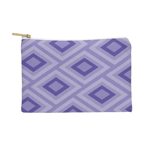 Lara Kulpa Purple Diamonds Pouch