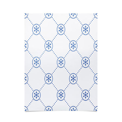 Lara Kulpa Quilted Snow Poster