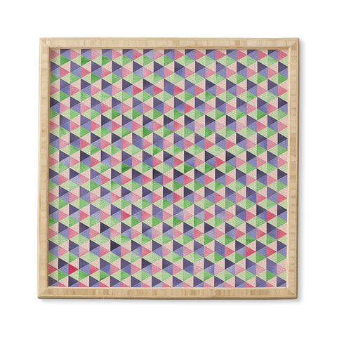 Lara Kulpa Retro Cubic Summer Framed Wall Art
