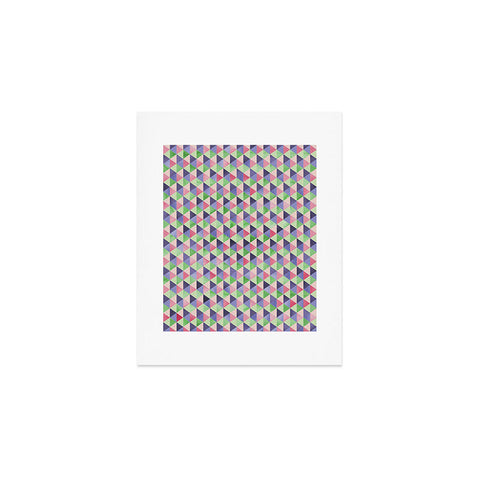 Lara Kulpa Retro Cubic Summer Art Print