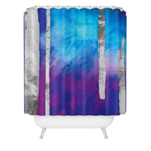 Lara Kulpa Silver Gilt Shower Curtain
