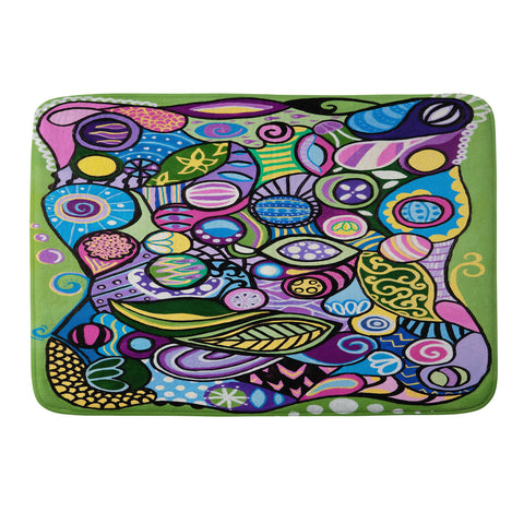 Lara Kulpa Wild And Free Memory Foam Bath Mat