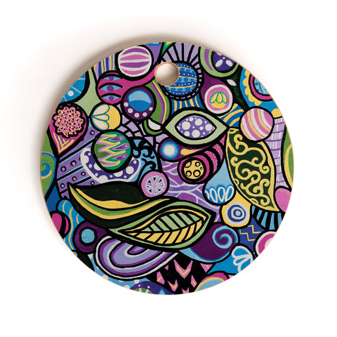 Lara Kulpa Wild And Free Cutting Board Round