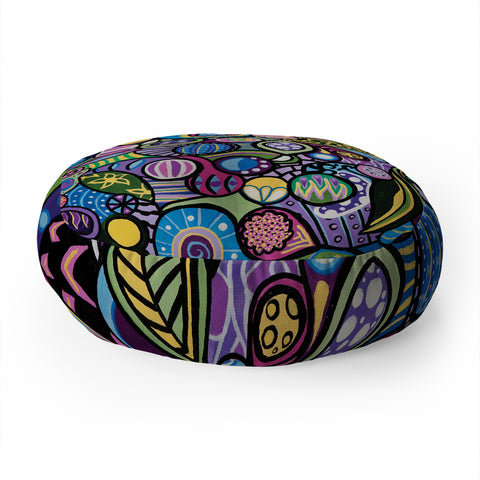 Lara Kulpa Wild And Free Floor Pillow Round