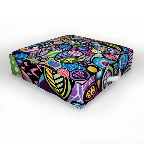 Lara Kulpa Wild And Free Outdoor Floor Cushion
